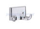 Hospital Bathroom Hardware Accessories 2-1/2&quot; Width Polished Chrome Double Robe Hook