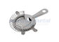 Home Stainless Steel Kitchen Tools , Two Prong Hawthorne Cocktail Strainer